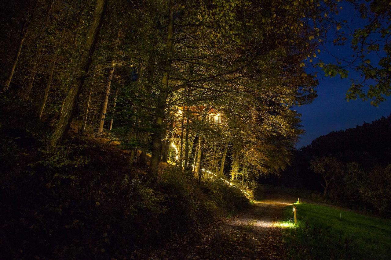 Baumhaushotel Seemuhle Gräfendorf Kültér fotó